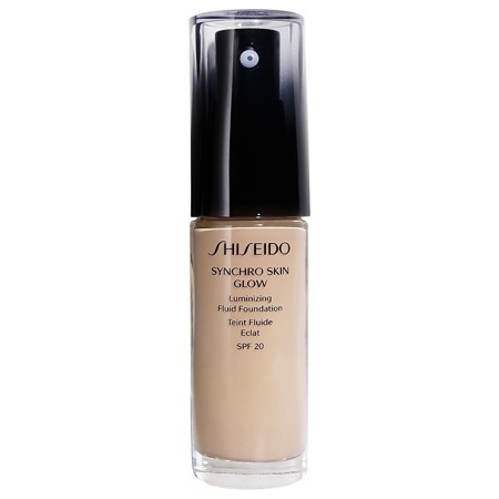 SHISEIDO Synchro Skin Glow Luminizing Fluid Foundation SPF20 Golden 2 30ml