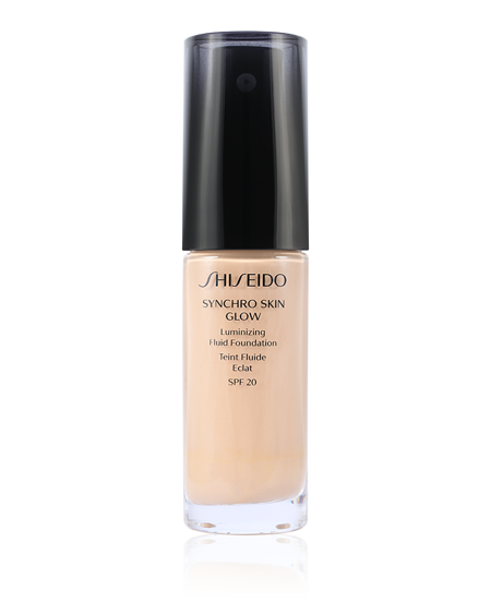 SHISEIDO Synchro Skin Glow Luminizing Fluid Foundation SPF20 Golden 4 30ml