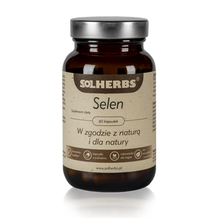 SOLHERBS Selen 60 kapsułek