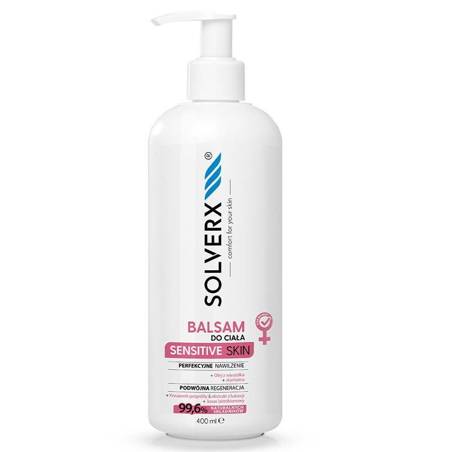 SOLVERX Sensitive Skin balsam do ciała skóra wrażliwa 400ml