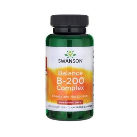 SWANSON Balance B-200 suplement diety 100 kapsułek