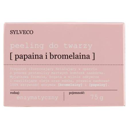 SYLVECO Peeling do twarzy Papaina i Bromelaina 75g