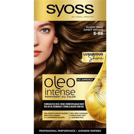 SYOSS Oleo Intense 5-86 Słodki Brąz