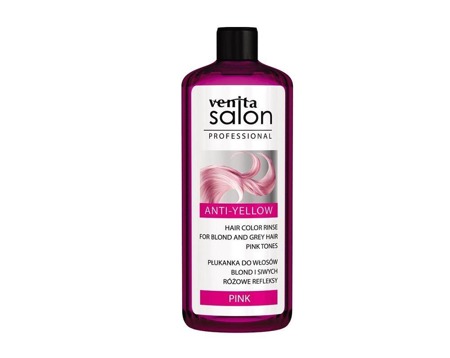 Salon Professional Anti-Yellow Hair Color Rinse płukanka do włosów Pink 200ml