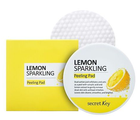 Secret Key Lemon Sparkling Peeling Pad 70szt.