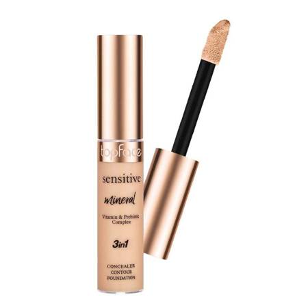 Sensitive Mineral 3in1 Concealer korektor w płynie 3w1 001 12ml