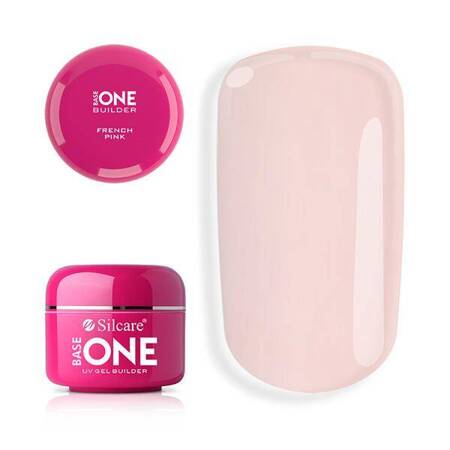 Silcare Gel Base One żel budujący do paznokci French Pink 15g