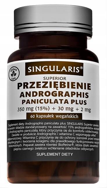 Singularis Superior Przeziebienie Andrographis plus 60 kapsułek