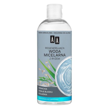 Skin Food regenerująca woda micelarna z ryżem do cery normalnej i mieszanej 400ml