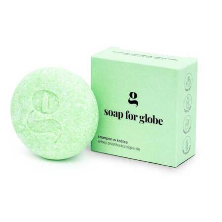 Soap for globe Szampon w kostce do skóry głowy z tendencją do przetłuszczania się Balance 80g