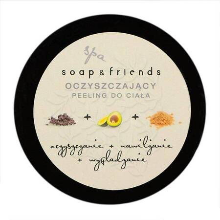 Soap&friends Peeling do ciała Borowina 200ml