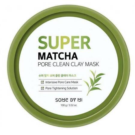 Some By Mi Super Matcha Pore Clean Clay Mask oczyszczająca maska do twarzy 100g