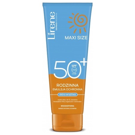 Sun Maxi Size rodzinna emulsja ochronna skóra wrażliwa SPF50 250ml