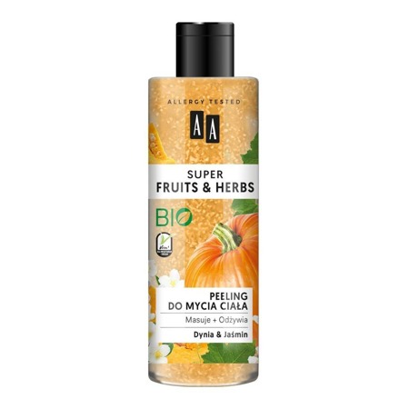 Super Fruits & Herbs peeling do mycia ciała Dynia i Jaśmin 200ml