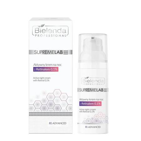 SupremeLab Re-Advanced aktywny krem na noc z Retinalem 50ml