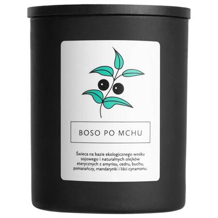 Świeca sojowa Boso po Mchu 230g