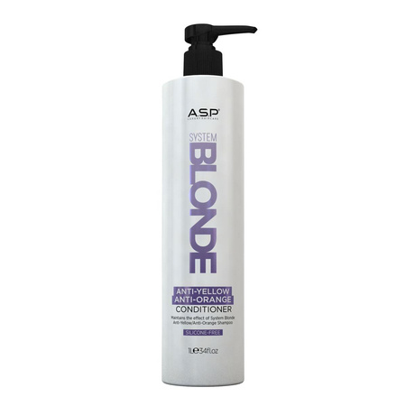 System Blonde Anti-Yellow Conditioner odżywka do włosów blond niwelująca żółty odcień włosów 1000ml