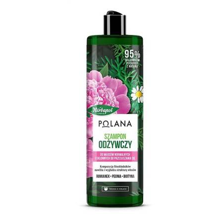 Szampon odżywczy do włosów Rumianek + Peonia + Biotyna 400ml