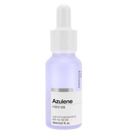 THE POTIONS Azulene Ampoule łagodzące serum do twarzy z azulenem 20ml