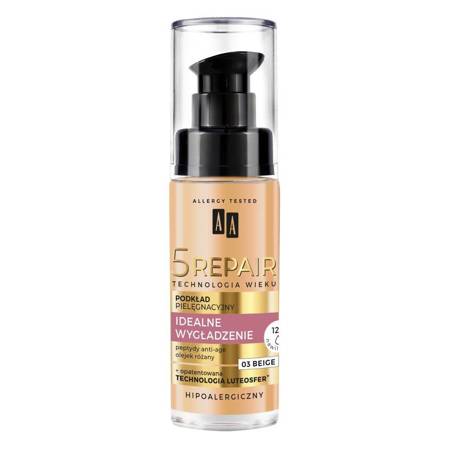 Technologia Wieku 5 Repair podkład pielęgnacyjny idealne wygładzanie 03 Beige 30ml