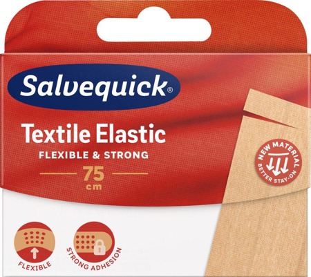 Textile Elastic plaster tekstylny do cięcia 75cm