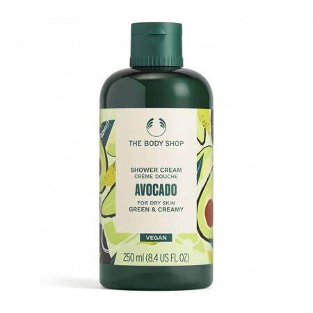 The Body Shop Cream wegański kremowy żel pod prysznic Avocado 250ml