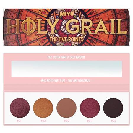 The Five Points Palette paleta cieni do powiek Holy Grail 6.5g