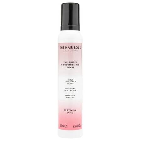 The Tinted Conditioning Foam tonująca odżywka w piance do włosów blond Platinum Pink 200ml