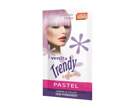 Trendy Cream Ultra krem do koloryzacji włosów 42 Lavender Dream 35ml