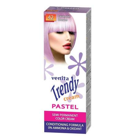 Trendy Cream krem do koloryzacji włosów 42 Lavender Dream