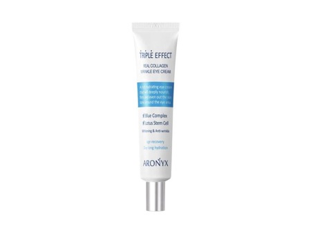 Triple Effect Real Collagen Wrinkle Eye Cream przeciwzmarszczkowy krem pod oczy o potrójnym działaniu 40ml