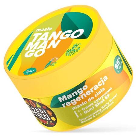 Tutti Frutti regenerujące masło do ciała Mango i Trawa Cytrynowa + Nutri Shot EF 200ml