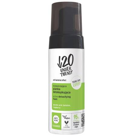 Under Twenty Oczyszczająca pianka detoksykująca 150ml