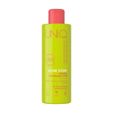 Uni.Q Acne Stop. naturalny normalizujący tonik do twarzy 200ml