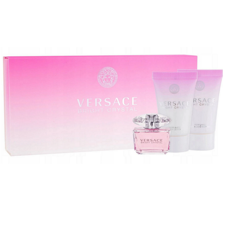 VERSACE Bright Crystal EDT 5ml + BL 25ml + SG 25ml