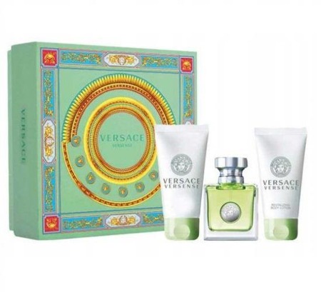 VERSACE Versense EDT 50ml + BODY LOTION 50ml + SHOWER GEL 50ml