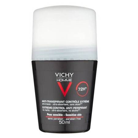 VICHY Homme Extra Sensitive 72H Roll On 50ml
