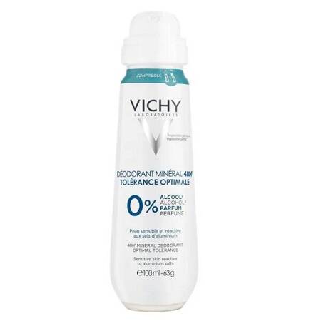 VICHY Mineral Deodorant 48H Optimal Tolerance DEO 100ml