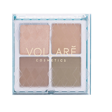 VOLLARE Paleta cieni do powiek Crystal Clear Nude 4,8g