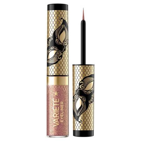 Variete kolorowy eyeliner w kałamarzu 01 Sparkle Gold 4ml