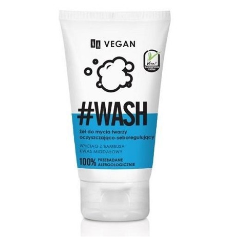 Vegan #Wash oczyszczająco-seboregulujący żel do mycia twarzy 150ml