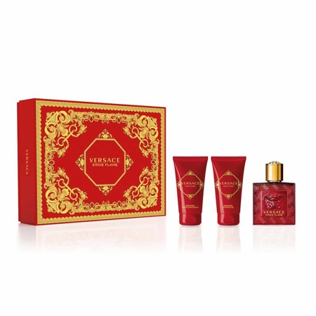 Versace Eros Flame EDP 50ml + Shower Gel 50ml + After Shawe Balm 50ml