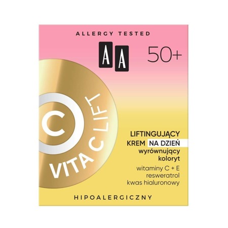 Vita C Lift 50+ liftingujący krem na dzień wyrównujący koloryt 50ml