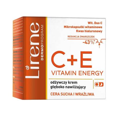 Vitamin Energy C+E odżywczy krem głęboko nawilżający 50ml