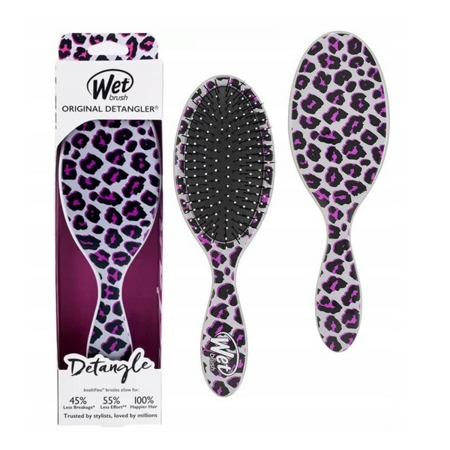 WET BRUSH Detangler Brush Safari szczotka do włosów Pink Leopard