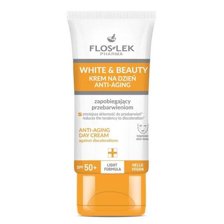 White & Beauty krem na dzień anti-aging zapobiegający przebarwieniom SPF50+ 30ml