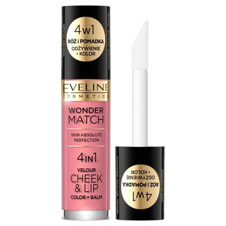 Wonder Match Velour Cheek&Lip róż i pomadka w płynie 03 4.5ml