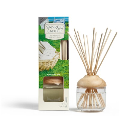 YANKEE CANDLE Reed Diffuser Clean Cotton 120ml