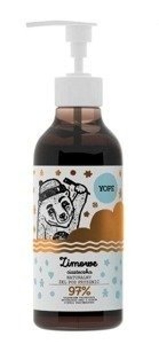 YOPE Naturalny żel pod prysznic Zimowe Ciasteczka 400ml