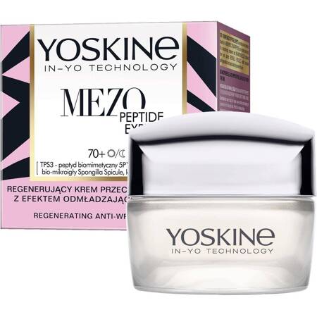 YOSKINE Mezo Peptide Expert regenerujący krem przeciwzmarszczkowy 70+ 50ml